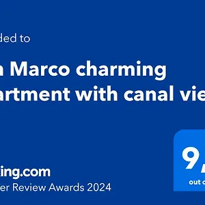 Appartement San Marco Charming With Canal View, Venise